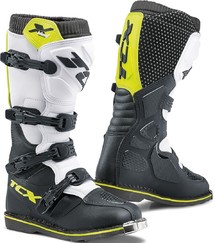 Moto boty TCX X-BLAST černo/bílo/neonově žluté